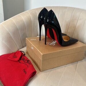 So Kate 120 Patent Black Christian Louboutin